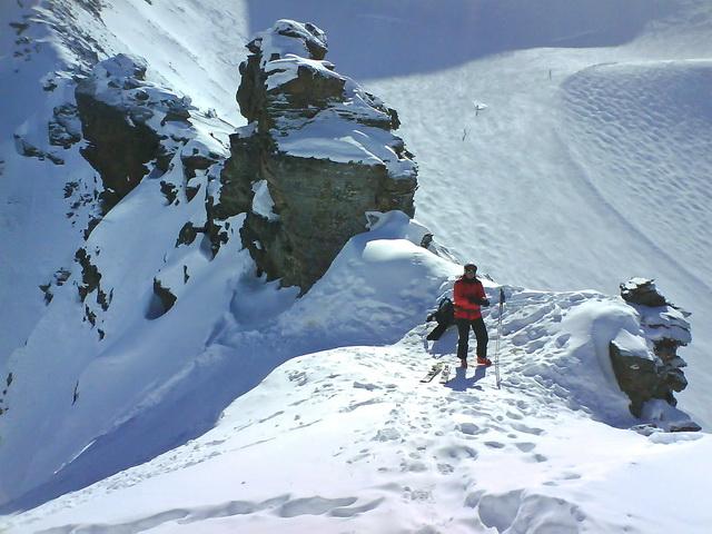 Belle ambiance pour le départ du couloir en S.