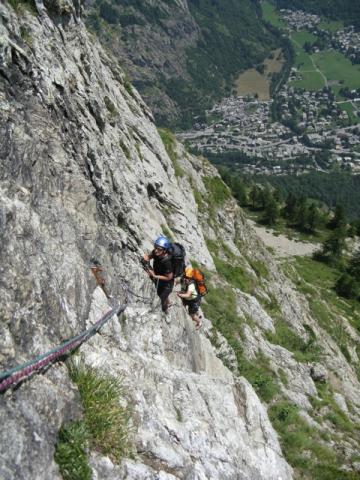 escalade à courmayeur