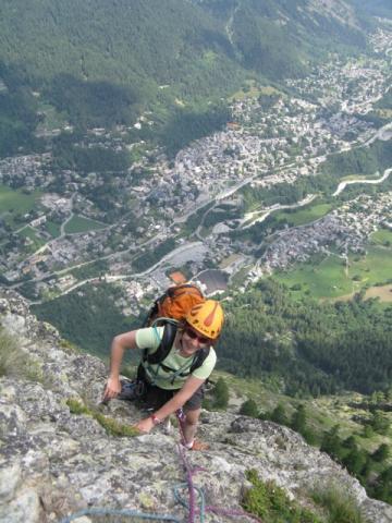escalade à courmayeur