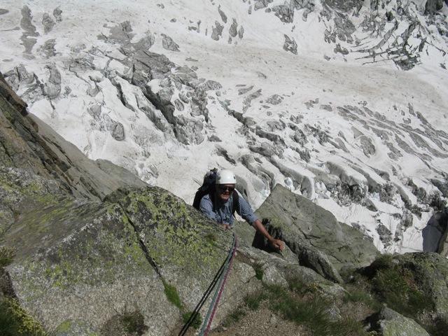 escalade à Courmayeur
