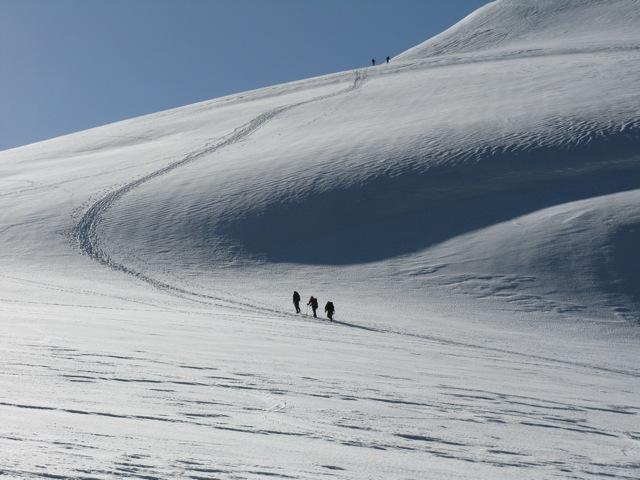 randonnée glaciaire Mt Rose 