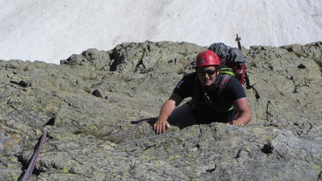 Têtes de Bellaval voie Mystère de l'Espadon - massif du Beaufortain