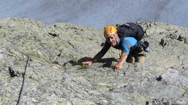 Têtes de Bellaval voie Mystère de l'Espadon - massif du Beaufortain