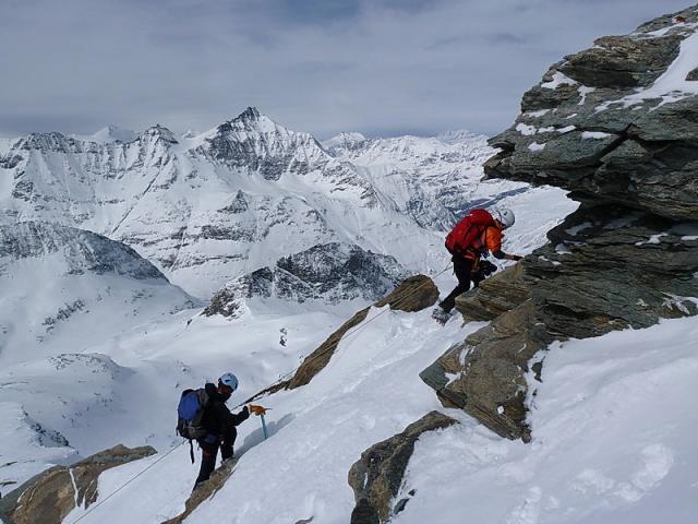Près du sommet de l'Ouille d'Arbéron.