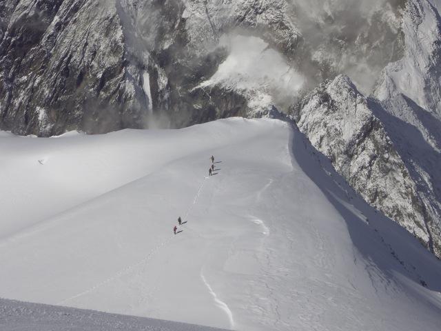 au sommet du Dôme