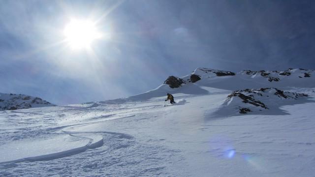 freeride à Tignes Dôme de Pramecou