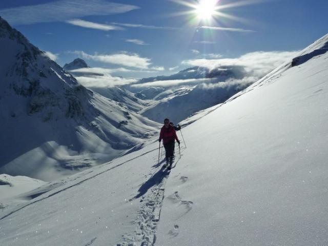 Montée à la pointe de la Réchasse.