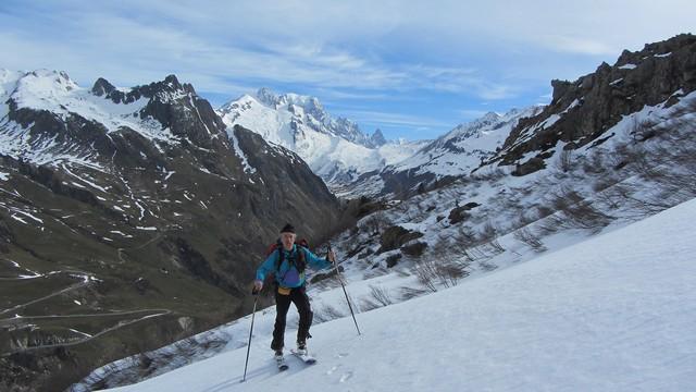 Ski de randonnée dans le Beaufortain Combe de la Neuva