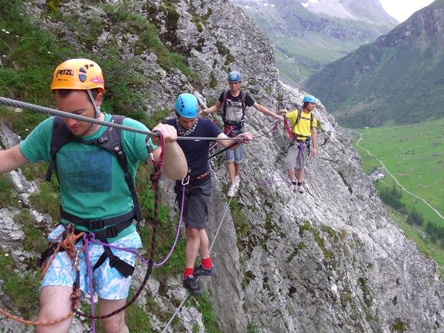 Via ferrata les Arcs
