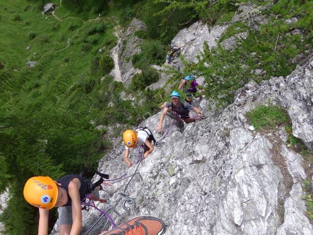 via ferrata les arcs