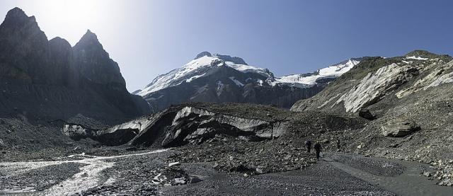 Front du glacier de Pramort