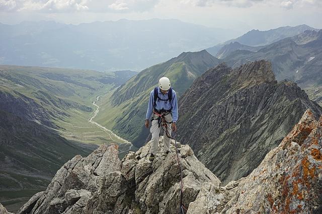 A l'approche du sommet