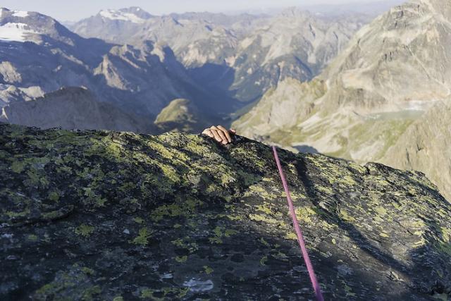arête sud de la Glière.