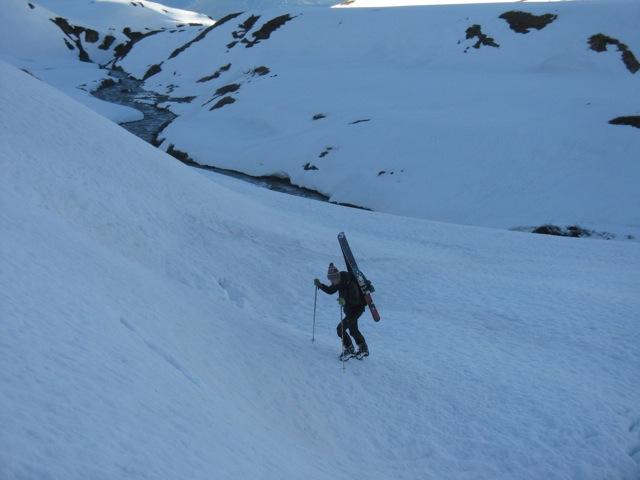 Randonnée à ski en Vanoise, le Miravidi