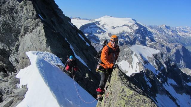 Arête Pointe du Vallonnet Grand Bec - Guides des Arcs