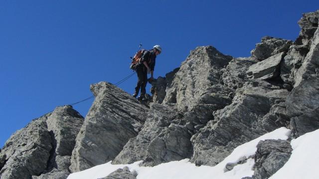 Arête Pointe du Vallonnet Grand Bec - Guides des Arcs