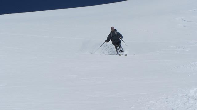 Ski de randonnée au Dôme des Glaciers