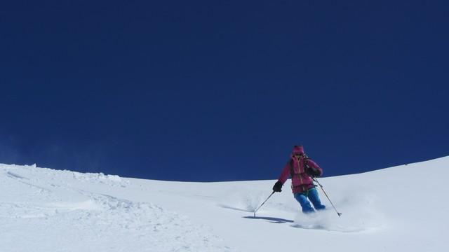 Ski de randonnée au Dôme des Glaciers