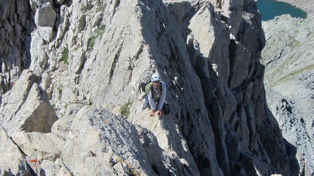 Pilier Sud de la Nova et traversée des Arêtes.