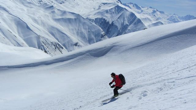 Ski de randonnée en Maurienne col de la Combe