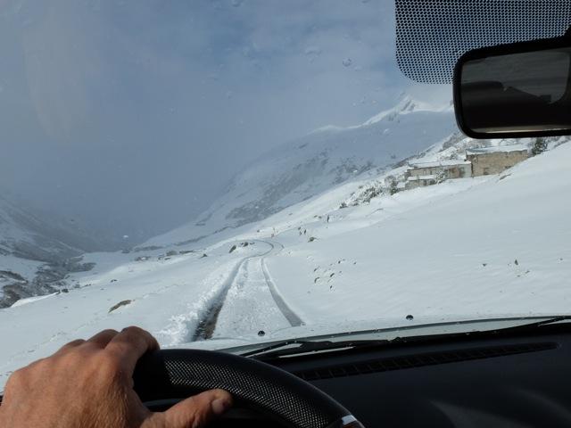Belle chute de neige à 1800 m
