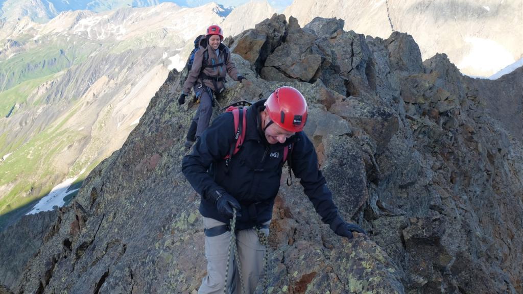 Sur l'arête des lanchettes