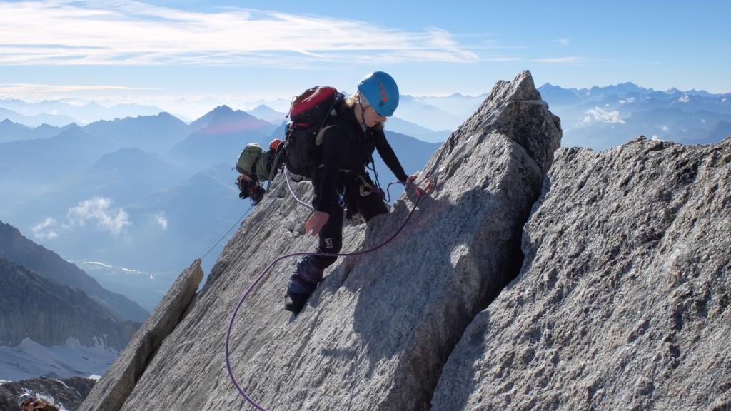 Sur l'arête