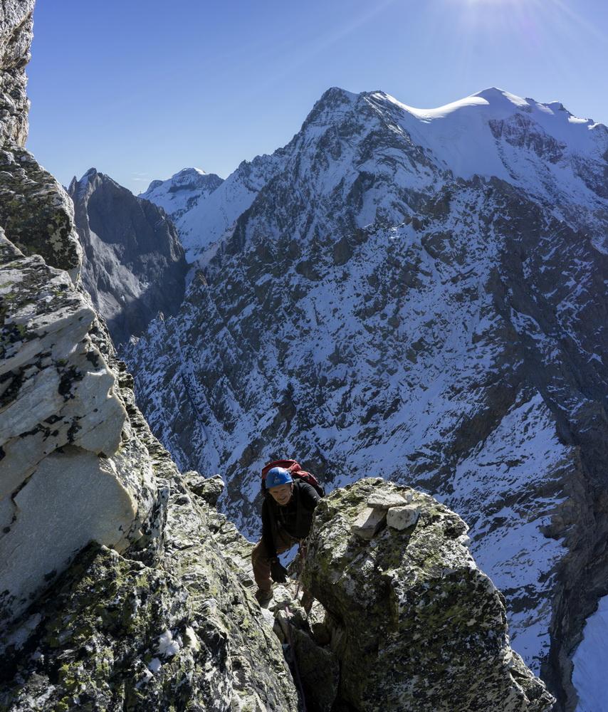 Vue sur la petite Glière et la grande Casse.