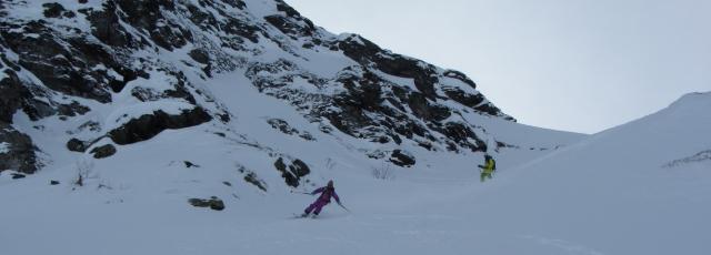 Sainte Foy Tarentaise hors piste à la Pointe de Foglietta 