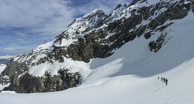 Le glacier des Platières