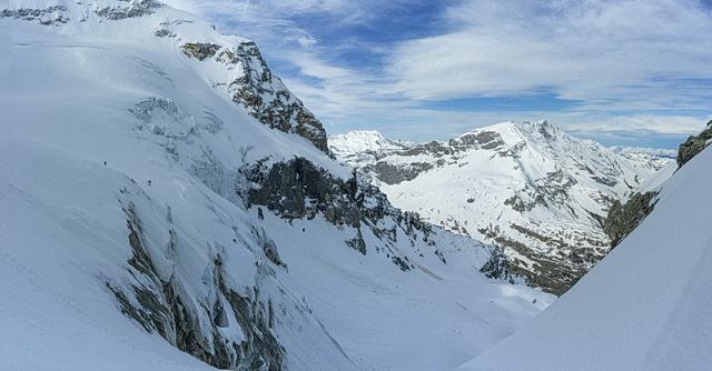 Le glacier des Platières