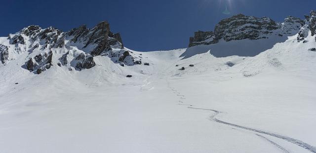 Versant nord de parozan
