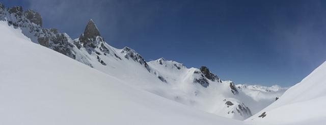 La Pierra Menta depuis le col du Bresson