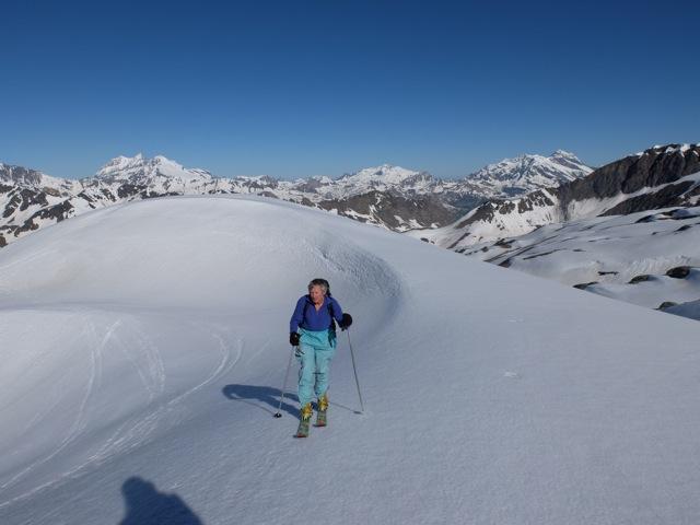 Randonnée à ski en Vanoise l'ouille Noire