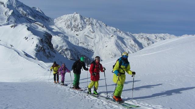 Sainte Foy Tarentaise montée à la Pointe de Foglietta en Freerando