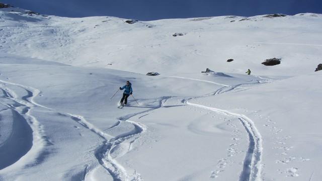 Ski de randonnée dans le Beaufortain Pointe de Dzonfié