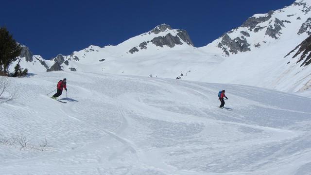 Ski de randonnée en Maurienne le Rocher de Sarvatant