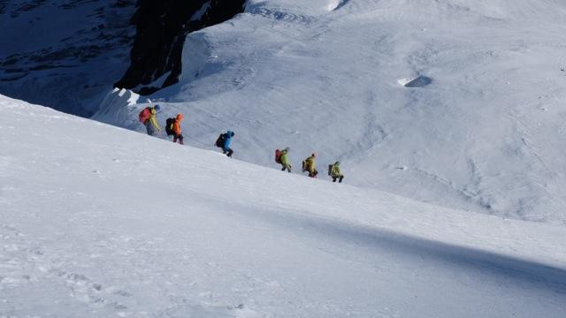 La descente