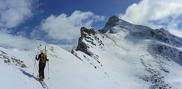Le col di Rui avec le monte Cervèt.