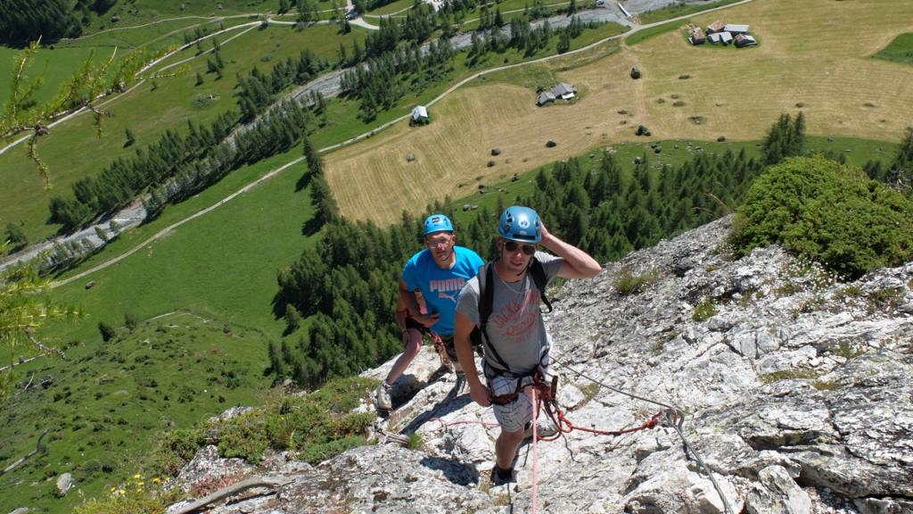 Via ferrata les Bettieres Peisey Nancroix