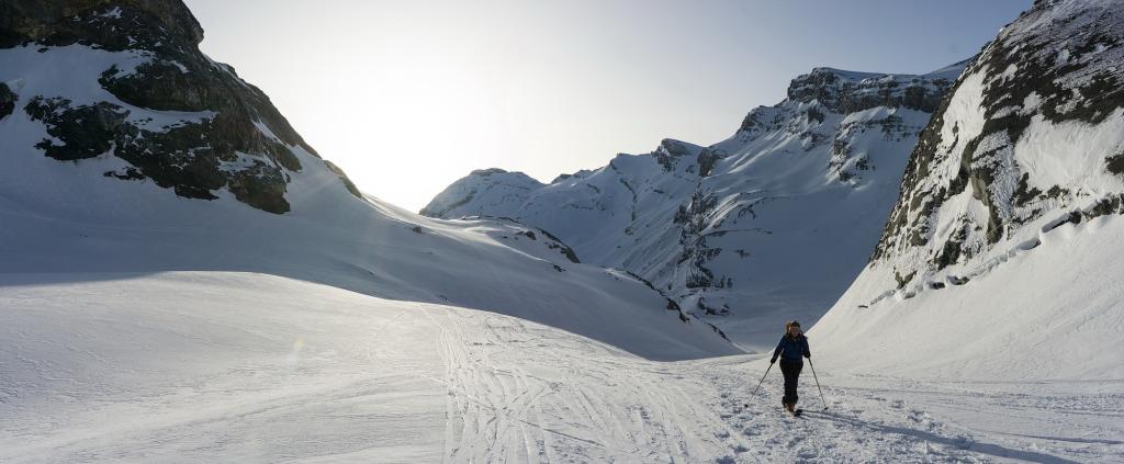 Montée assez tranquille en direction du sommet