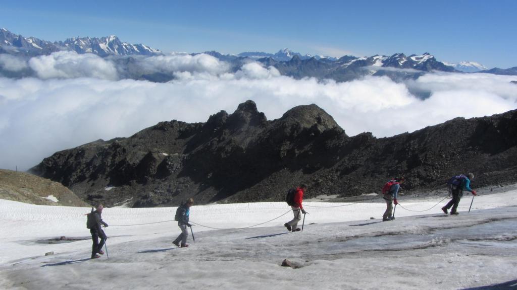 Randonnée glaciaire - Aiguille Rouge - Guides des Arcs