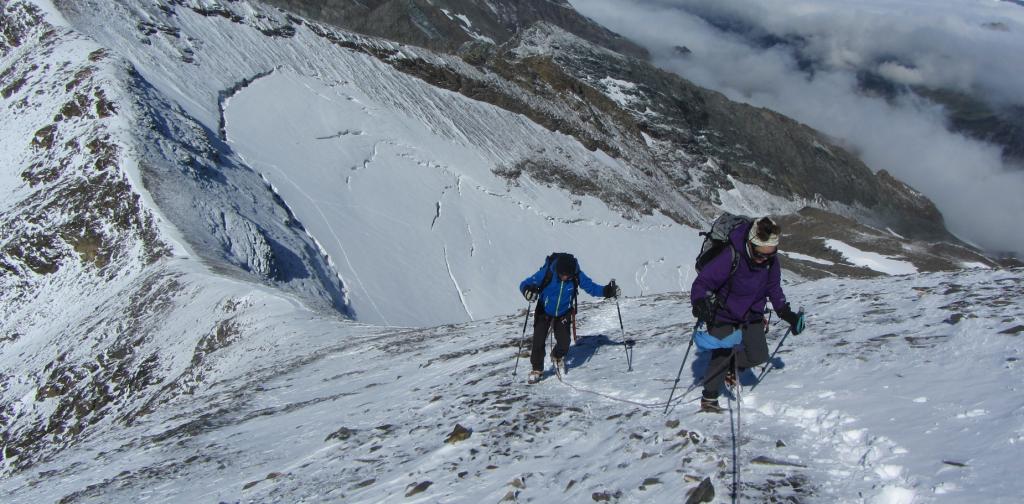 Alpinisme en Vanoise, la Grande Aiguille Rousse