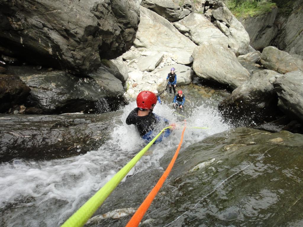 Canyonnig les Arcs. L'Eau Rousse