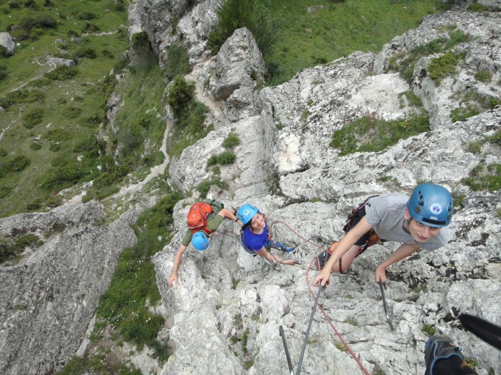 Via ferrata les Arcs Peisey Vallandry. Les Bettières