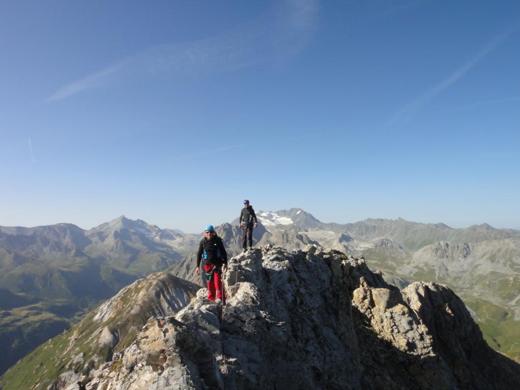 La traversée des Rochers de Plassa