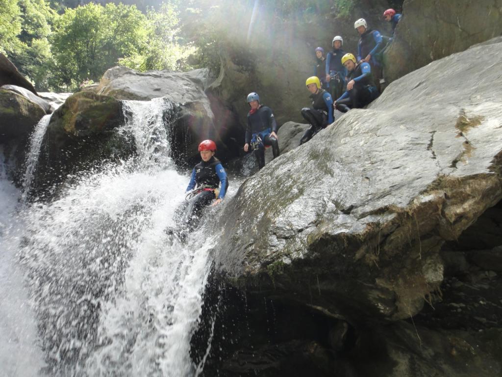 Canyonnig les Arcs. L'Eau Rousse