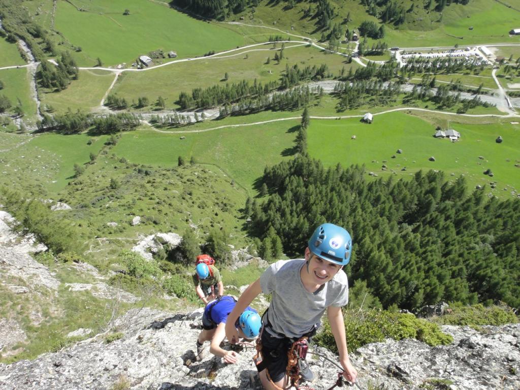 Via ferrata les Arcs Peisey Vallandry. Les Bettières