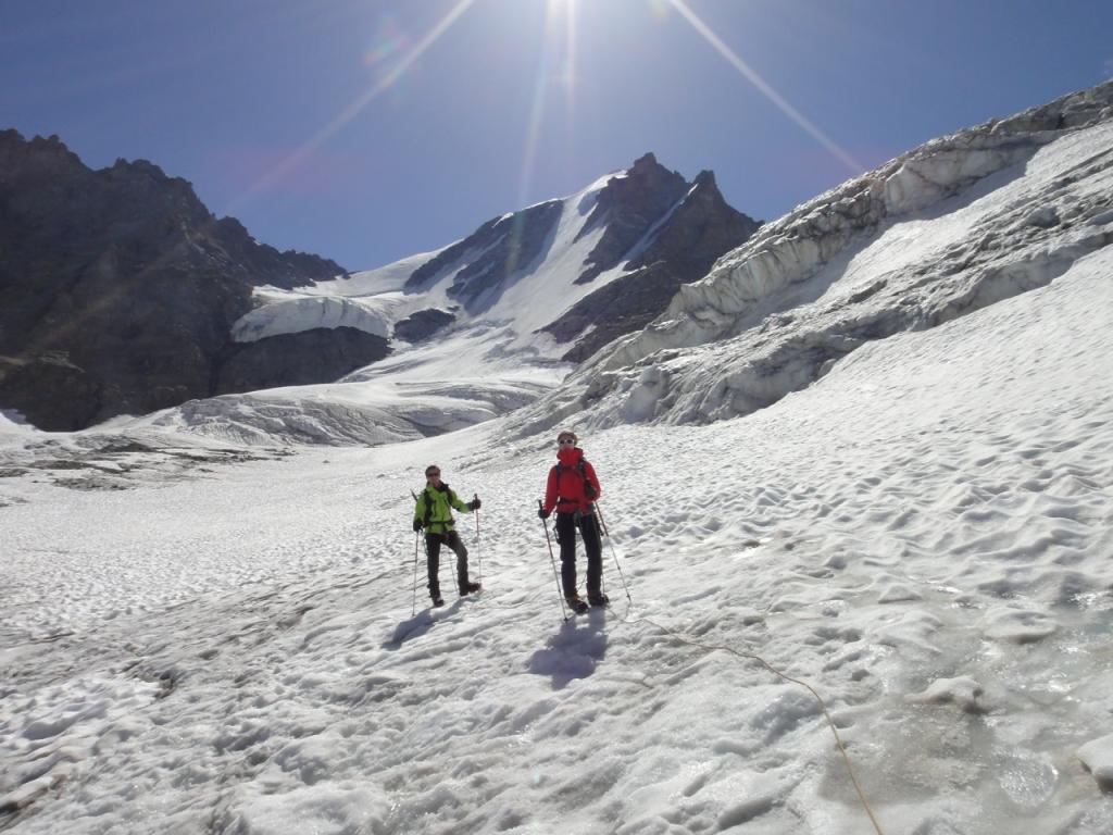 Le Grand Paradis la descente