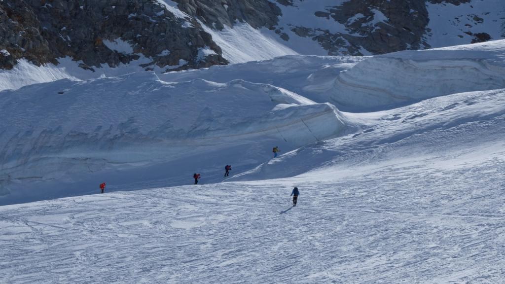 En montant au Grand Paradis